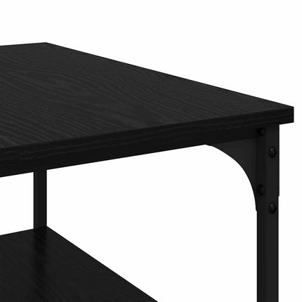 Kaffeebord Svart Ek 55 x 55 x 40 cm Konstruerat trä