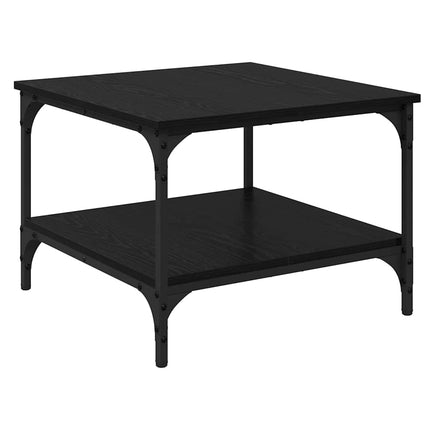 Kaffeebord Svart Ek 55 x 55 x 40 cm Konstruerat trä