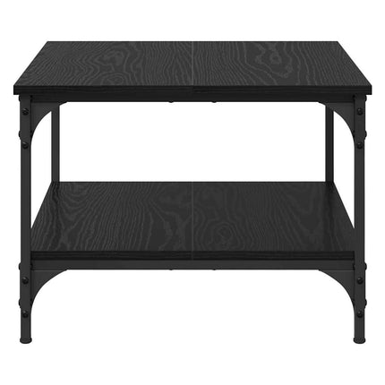 Kaffeebord Svart Ek 55 x 55 x 40 cm Konstruerat trä