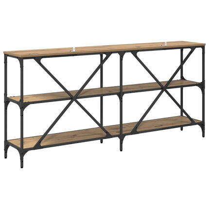 Konsolbord Artisan Ek 160 x 30 x 75 cm Konstruerat trä