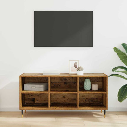 TV-skåp Gammalt trä 103,5 x 30 x 50 cm Konstruerat trä