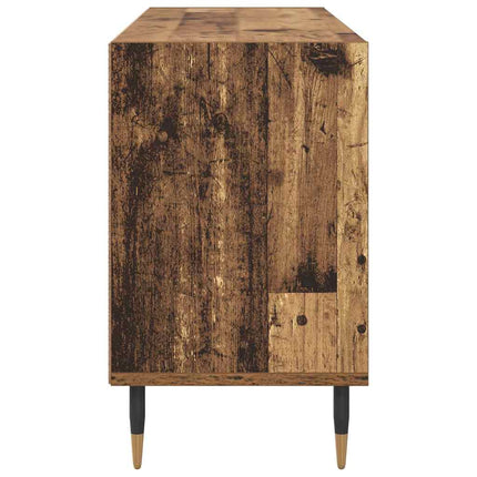 TV-skåp 103,5 x 30 x 50 cm Gammalt trä Konstruerat trä