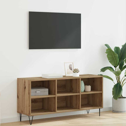 TV-skåp Artisan Ek 103,5 x 30 x 50 cm Konstruerat trä