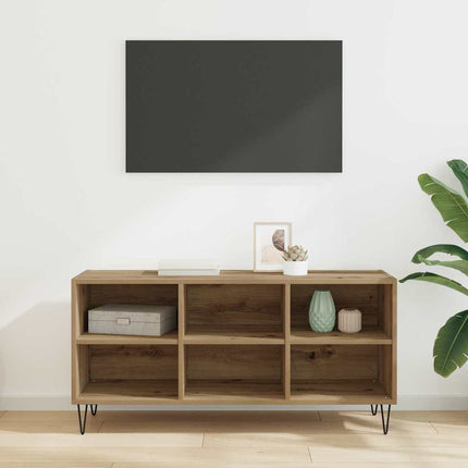 TV-skåp Artisan Ek 103,5 x 30 x 50 cm Konstruerat trä
