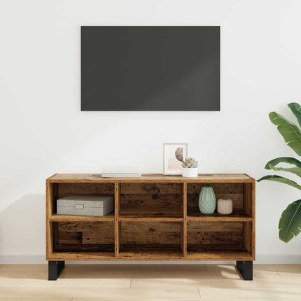 TV-skåp Gammalt trä 103,5 x 30 x 50 cm Konstruerat trä