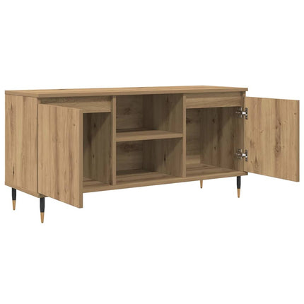TV-skåp Artisan Ek 104 x 35 x 50 cm Konstruerat trä