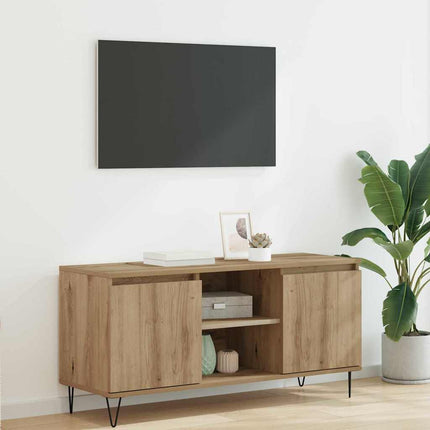 TV-skåp Artisan Ek 104 x 35 x 50 cm Konstruerat trä
