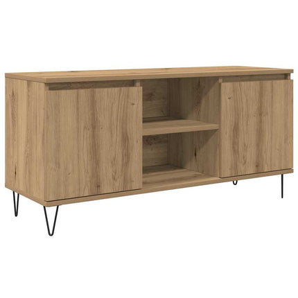 TV-skåp Artisan Ek 104 x 35 x 50 cm Konstruerat trä