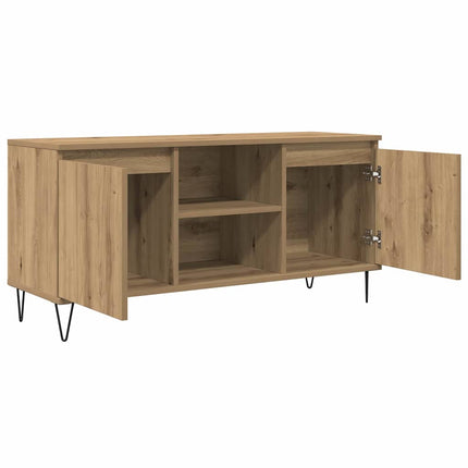 TV-skåp Artisan Ek 104 x 35 x 50 cm Konstruerat trä