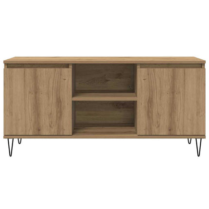 TV-skåp Artisan Ek 104 x 35 x 50 cm Konstruerat trä