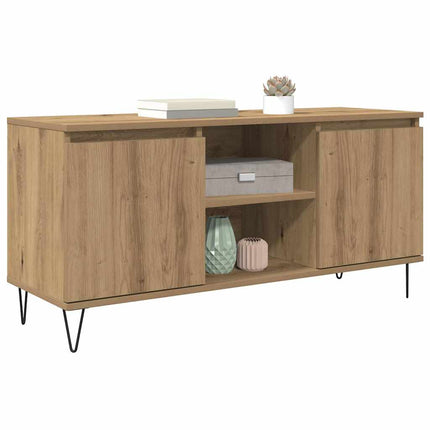 TV-skåp Artisan Ek 104 x 35 x 50 cm Konstruerat trä
