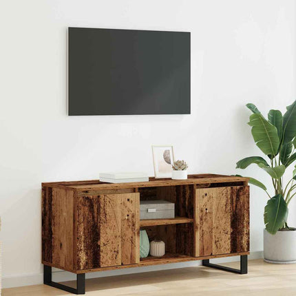 TV-skåp Gammalt trä 104 x 35 x 50 cm Konstruerat trä