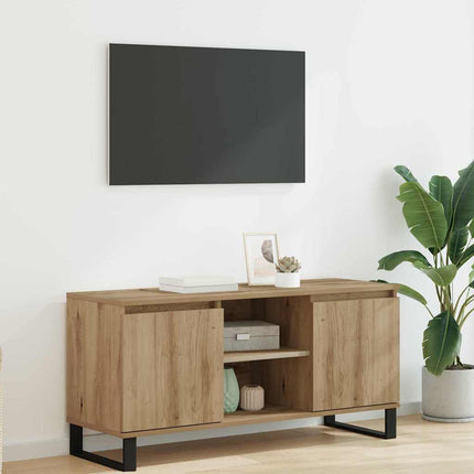 TV-skåp Artisan Ek 104 x 35 x 50 cm Konstruerat trä