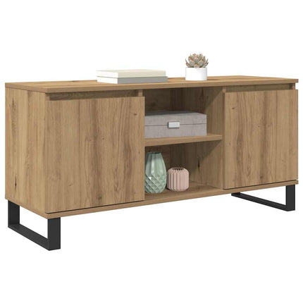 TV-skåp Artisan Ek 104 x 35 x 50 cm Konstruerat trä