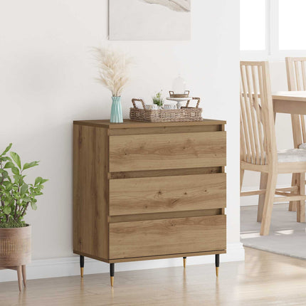 Sideboard med låda Artisan Ek 60 x 35 x 70 cm Konstruerat trä