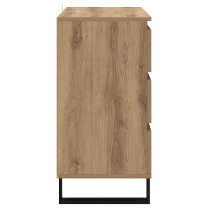 Sideboard med låda Artisan Ek 60 x 35 x 70 cm Konstruerat trä