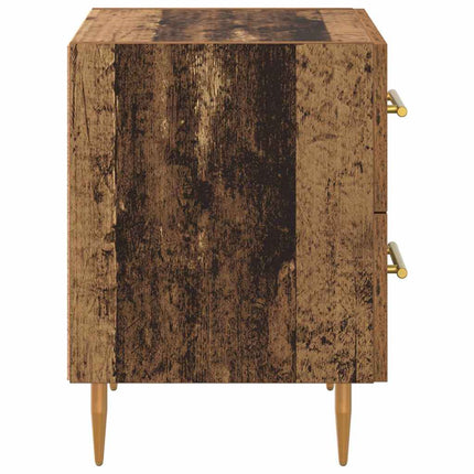 Nattduksbord Gammalt trä 40 x 35 x 47,5 cm Konstruerat trä