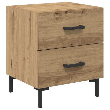 Nattduksbord 2 pcs Artisan Ek 40 x 35 x 47,5 cm Konstruerat trä
