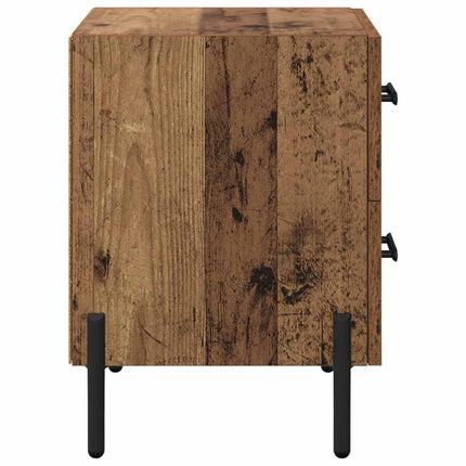Nattduksbord Gammalt trä 40 x 35 x 47,5 cm Konstruerat trä