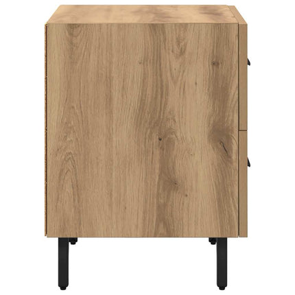 Nattduksbord 2 pcs Artisan Ek 40 x 35 x 47,5 cm Konstruerat trä
