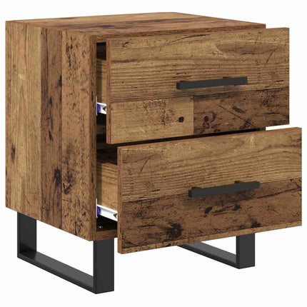 Nattduksbord Gammalt trä 40 x 35 x 47,5 cm Konstruerat trä