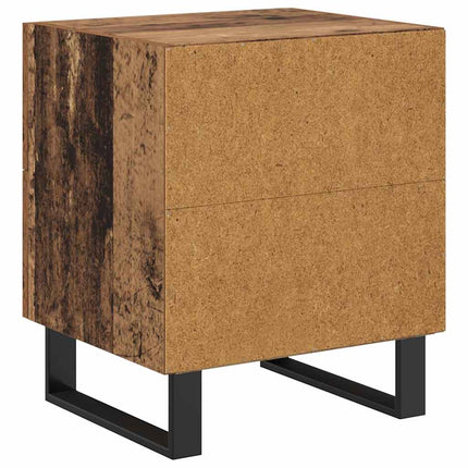 Nattduksbord Gammalt trä 40 x 35 x 47,5 cm Konstruerat trä