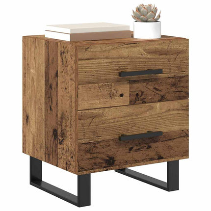 Nattduksbord Gammalt trä 40 x 35 x 47,5 cm Konstruerat trä