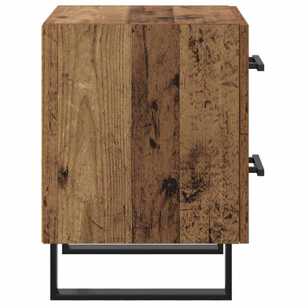 Nattduksbord Gammalt trä 40 x 35 x 47,5 cm Konstruerat trä