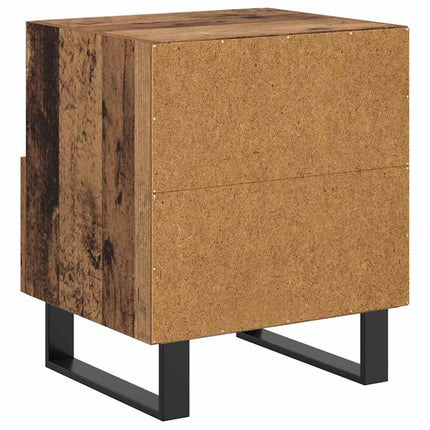 Nattduksbord Gammalt trä 40 x 35 x 47,5 cm Konstruerat trä