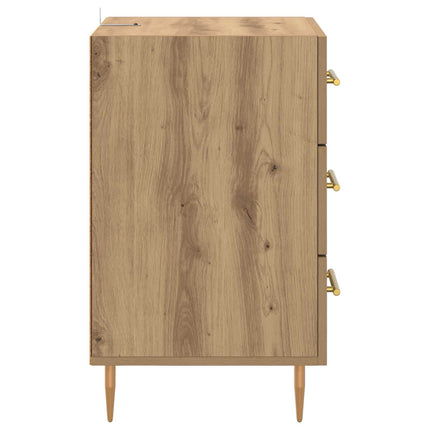 Nattduksbord Artisan Ek 40 x 40 x 66 cm Konstruerat trä