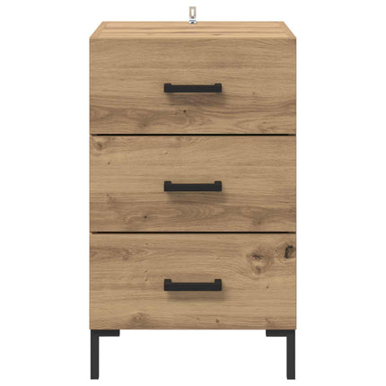Nattduksbord Artisan Ek 40 x 40 x 66 cm Konstruerat trä