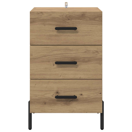 Nattduksbord Artisan Ek 40 x 40 x 66 cm Konstruerat trä