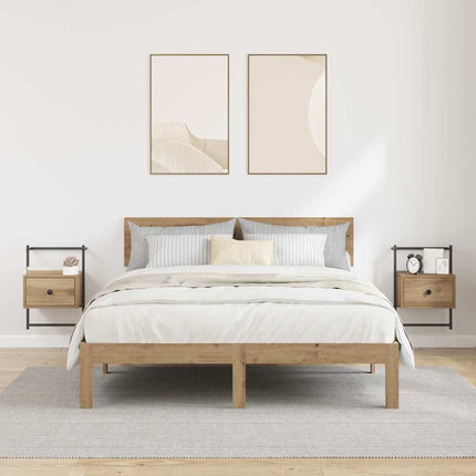 Nattduksbord 2 pcs Artisan Ek 35 x 30 x 51 cm Konstruerat trä