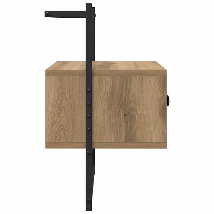 Nattduksbord 2 pcs Artisan Ek 35 x 30 x 51 cm Konstruerat trä