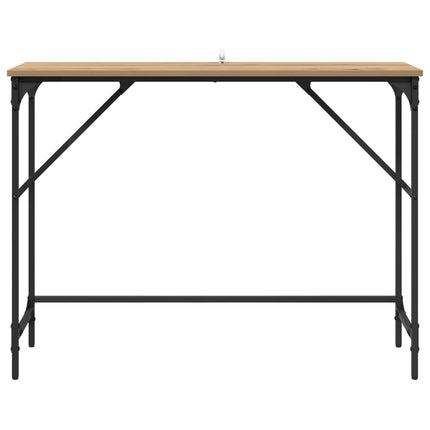 Konsolbord Artisan Ek 100 x 32 x 75 cm Konstruerat trä