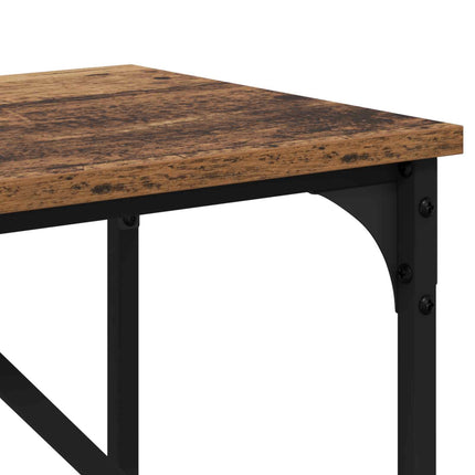 Konsolbord Gammalt trä 75 x 32 x 75 cm Konstruerat trä