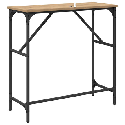Konsolbord Artisan Ek 75 x 32 x 75 cm Konstruerat trä
