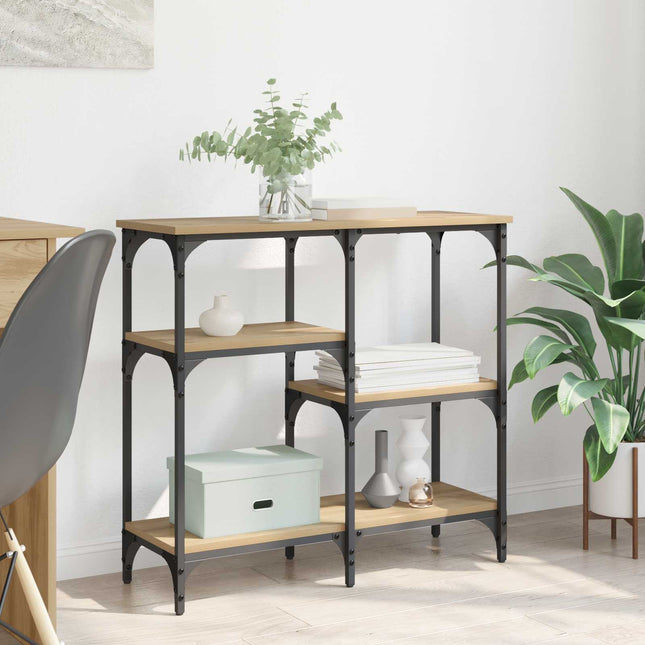Konsolbord Artisan Ek 80 x 29 x 75 cm Konstruerat trä