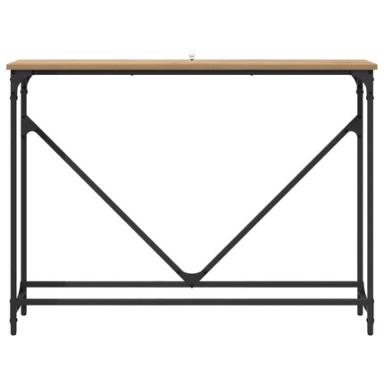 Konsolbord Artisan Ek 102 x 23 x 75 cm Konstruerat trä