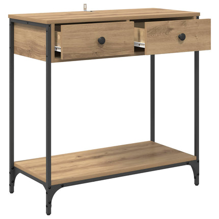 Konsolbord Artisan Ek 75 x 34,5 x 75 cm Konstruerat trä