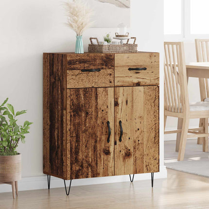 Sideboard Gammalt trä 69,5 x 34 x 90 cm Konstruerat trä