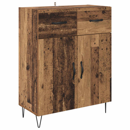 Sideboard Gammalt trä 69,5 x 34 x 90 cm Konstruerat trä