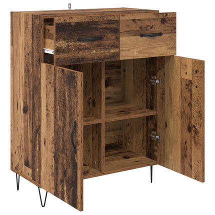 Sideboard Gammalt trä 69,5 x 34 x 90 cm Konstruerat trä