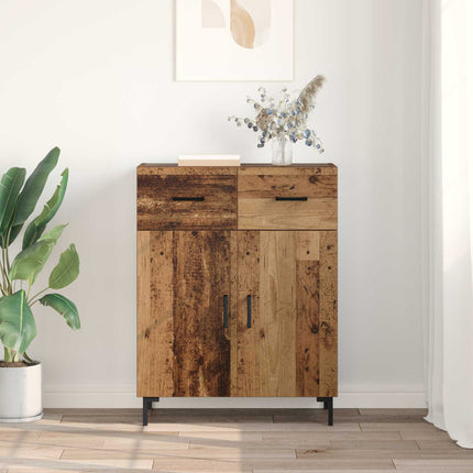 Sideboard Gammalt trä 69,5 x 34 x 90 cm Konstruerat trä