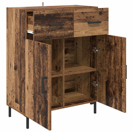 Sideboard Gammalt trä 69,5 x 34 x 90 cm Konstruerat trä