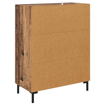 Sideboard Gammalt trä 69,5 x 34 x 90 cm Konstruerat trä