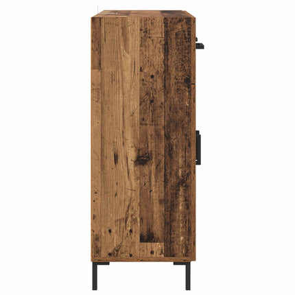 Sideboard Gammalt trä 69,5 x 34 x 90 cm Konstruerat trä