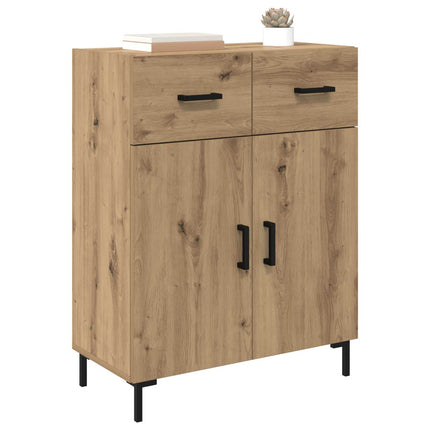 Sideboard med låda Artisan Ek 69,5 x 34 x 90 cm Konstruerat trä