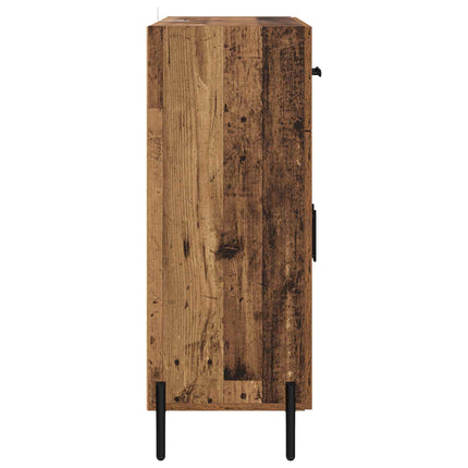 Sideboard Gammalt trä 69,5 x 34 x 90 cm Konstruerat trä