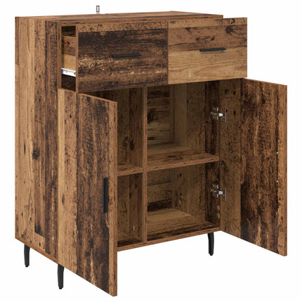 Sideboard Gammalt trä 69,5 x 34 x 90 cm Konstruerat trä